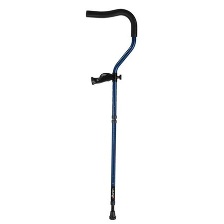 MILLENNIAL MEDICAL Millennial Medical MWD6000BL Short In-Motion Pro Crutch; Blue MWD6000BL